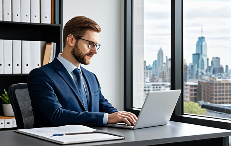 **
"A professional policy analyst, fully clothed in a modest business suit, sitting at a clean desk in a modern office environment, working on a laptop. Natural lighting, appropriate attire, safe for work, family-friendly, perfect anatomy, well-formed hands, correct proportions, professional. Background includes bookshelves and a window view of a city skyline. Focus on the analyst's face, conveying intelligence and dedication."
**