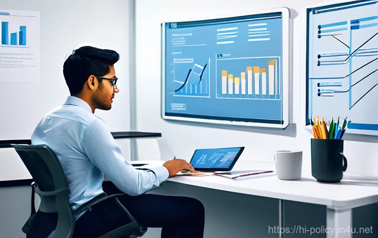 정책분석사와 정책 사례와 성공 요인 분석 - **Prompt 1: The Dedicated Policy Analyst**
    A highly detailed, realistic illustration of a divers...