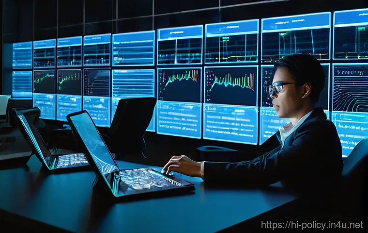 정책분석사 근무 환경과 분위기 - **Prompt: The Data Navigator**
A policy analyst, in their late 30s to early 40s, male or female,...