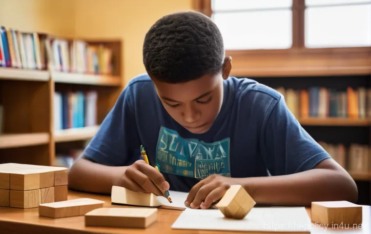 정책분석사 시험 준비 전략 - **Prompt 1: "Building the Foundation of Knowledge"**
    A young student, appearing around 16-18 yea...