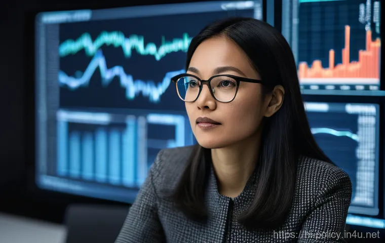 정책분석사와 최신 기술 트렌드 연구 - **Prompt: "An inspiring illustration of digital privacy and security awareness, depicting a diverse ...