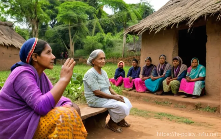 정책분석사와 지역사회 정책의 효과 - **Prompt:** A vivid, documentary-style image depicting a compassionate female policy analyst in her ...