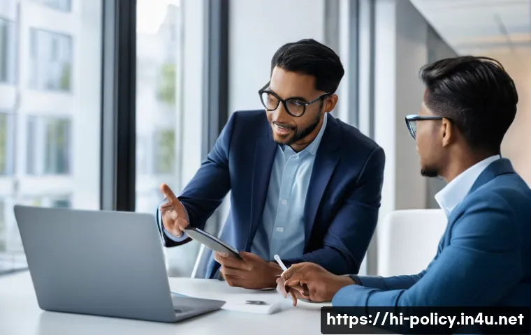 정책분석사 자기계발 추천 과정 - **Prompt:** A diverse group of policy analysts, including men and women in their 30s and 40s, profes...